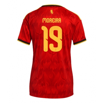 Billige Fotballdrakt Belgia Diego Moreira #19 Replika Hjemmedrakt Dame VM 2026 Kortermet